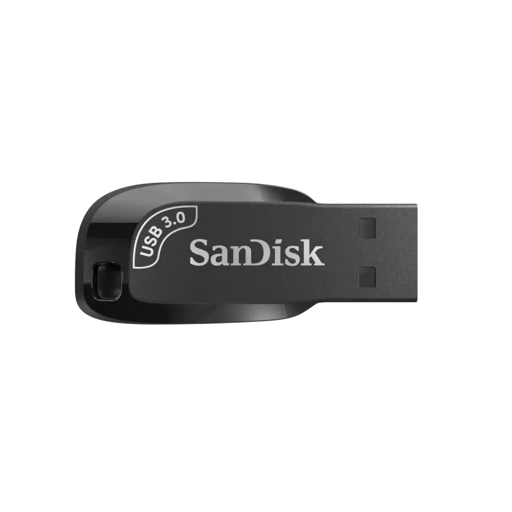 Pen Drive Sandisk Ultra Shift 3.0 USB Black 64GB