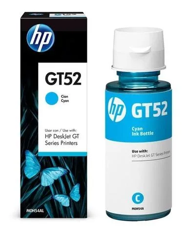 Botella de Tinta HP GT52 (M0H54AL) 70ml Cyan