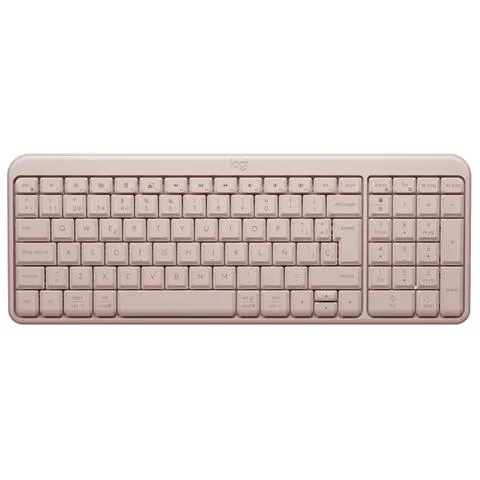 Teclado Logitech Bluetooth K250 Rosa