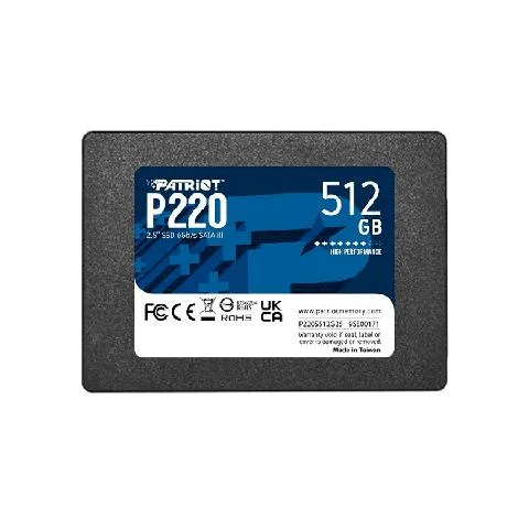 Disco Solido Ssd 512 Gb Patriot P220 Sata 2.5