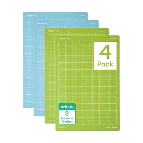 Alfombrilla De Corte Cricut Mat Variety Pack 8.5X12 Pulgadas (4 Unidades)