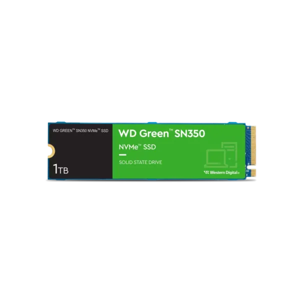 Disco Interno SSD WD Green SN350 1TB M.2 2280 NVMe PCIe 3.0 2400MB/S