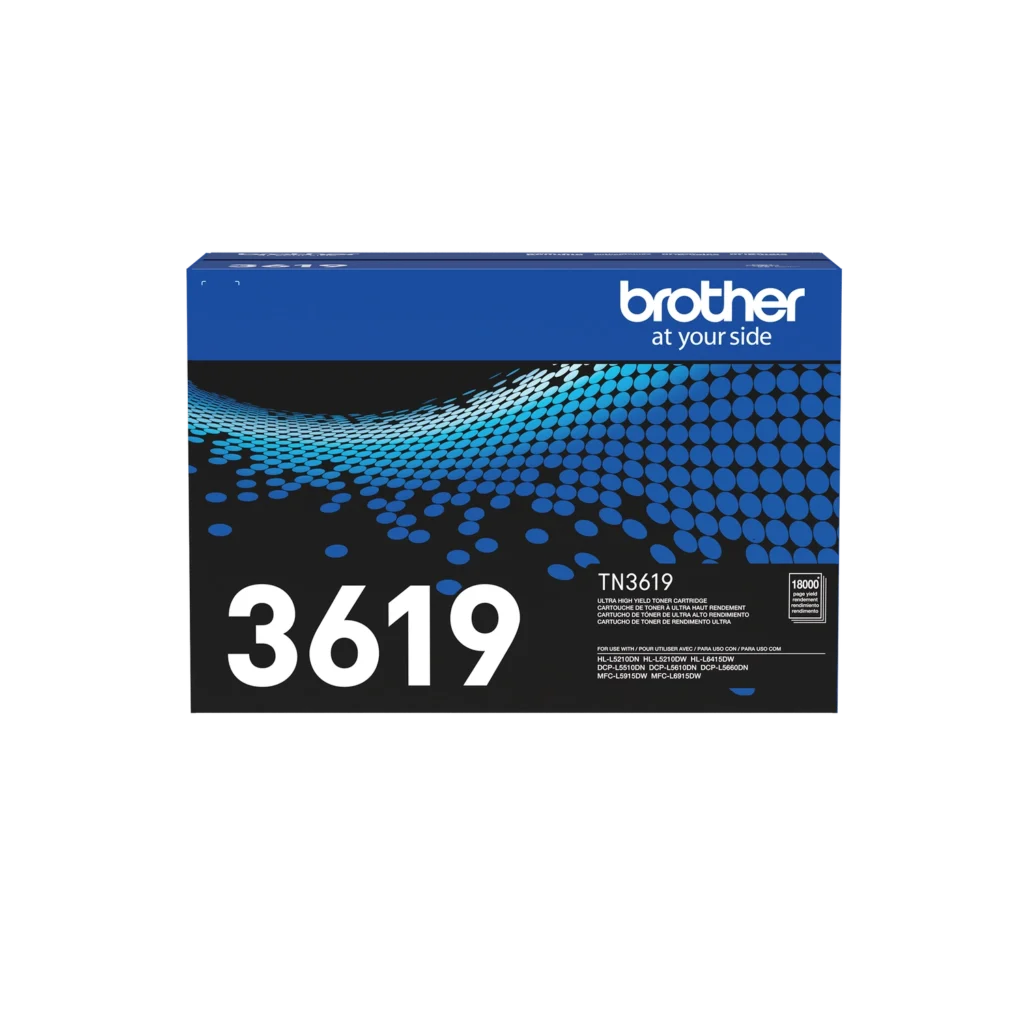 Tóner Brother TN3619 Negro