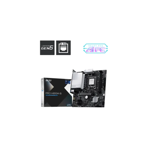 Motherboard MSI PRO H810M-B LGA 1851 DDR5