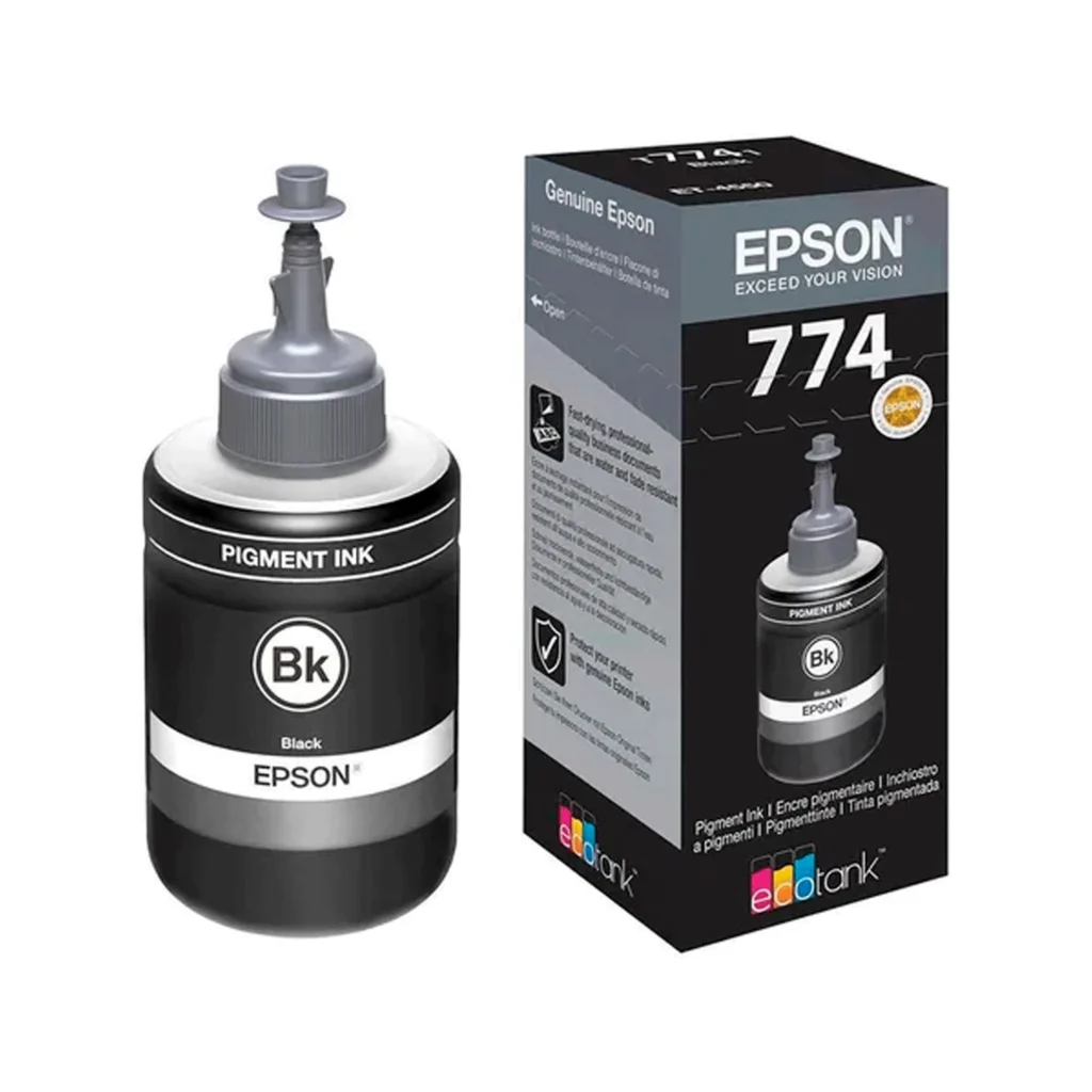 Botella de Tinta Epson 774 Negra