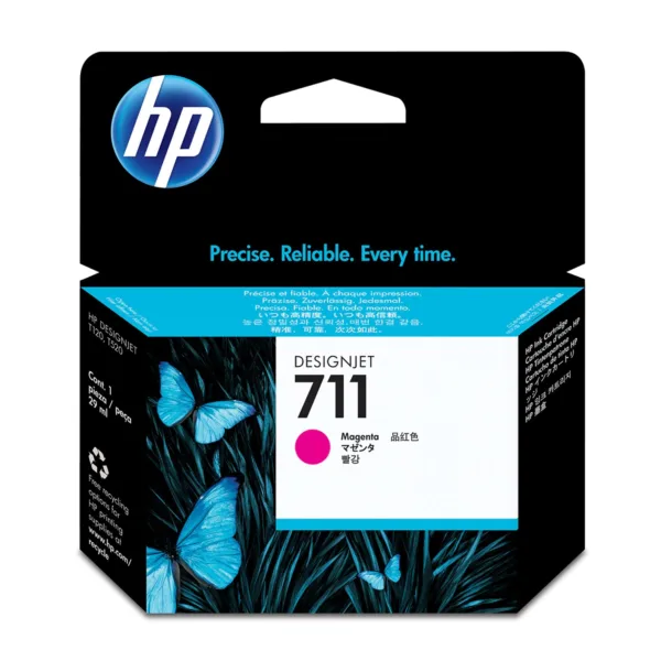 Cartucho de Tinta Plotter HP 711 Magenta