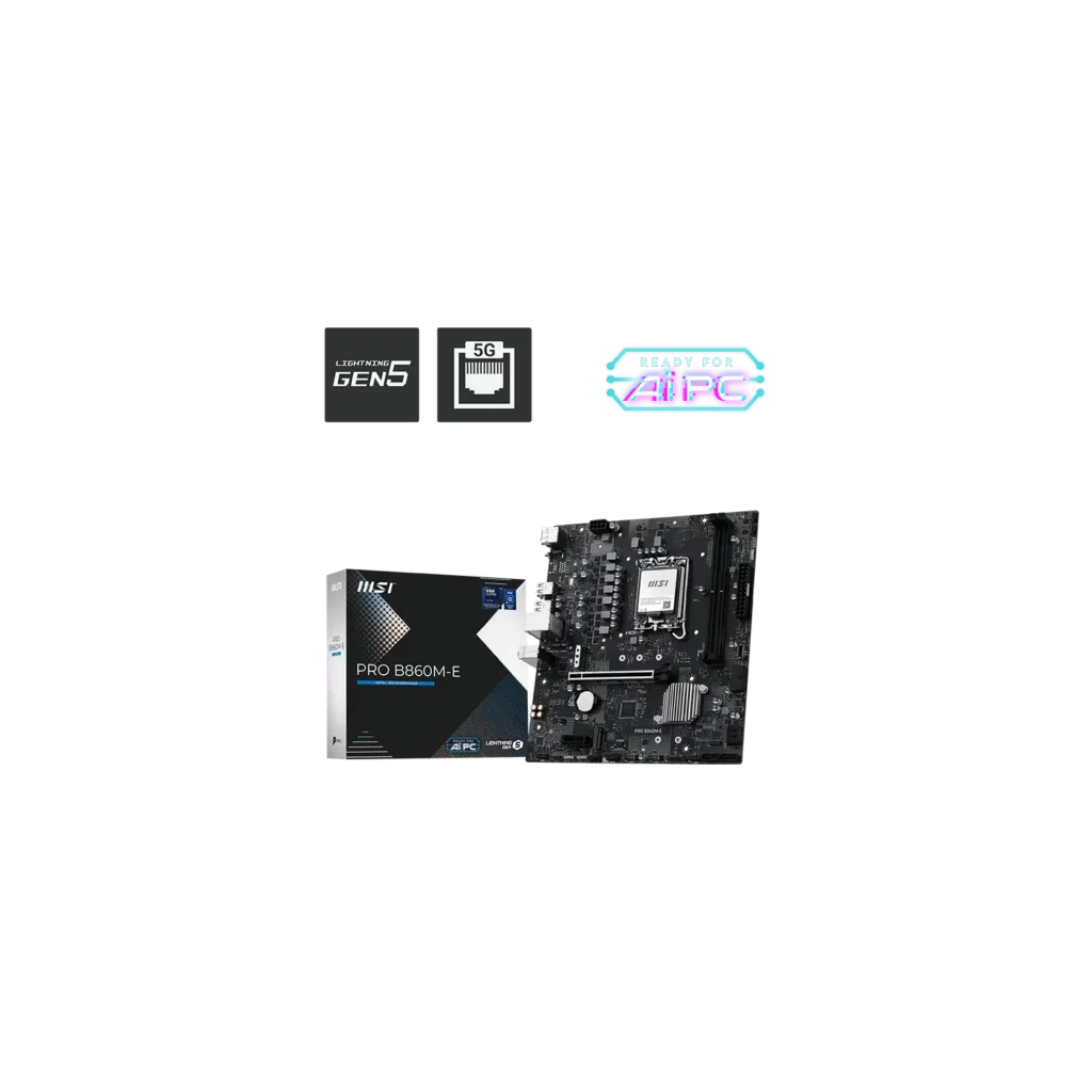 Motherboard MSI PRO B860M-E  LGA 1851 DDR5