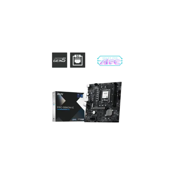 Motherboard MSI PRO B860M-E LGA 1851 DDR5
