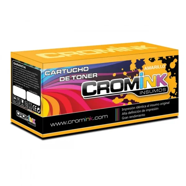 CROMINK TONER ALT. HP CE322A AMARILLO