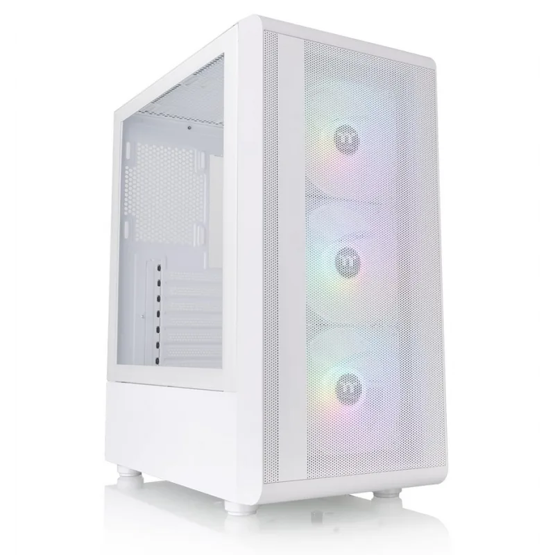 GABINETE THERMALTAKE S200 PLUS TG ARGB SNOW WHITE TEMPERED GLASS