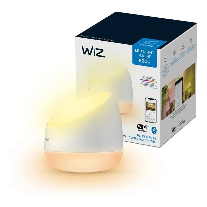 LAMPARA WIZ HUE WI-FI BLE PORTABLE SQUIRE TYPE C