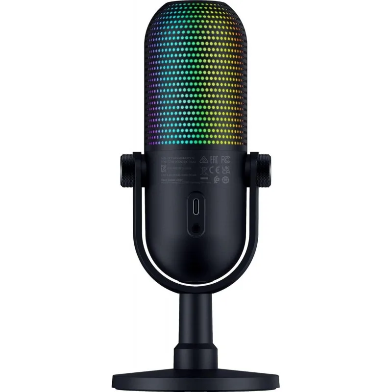 MICROFONO RAZER SEIREN V3 CHROMA BLACK RGB USB-C