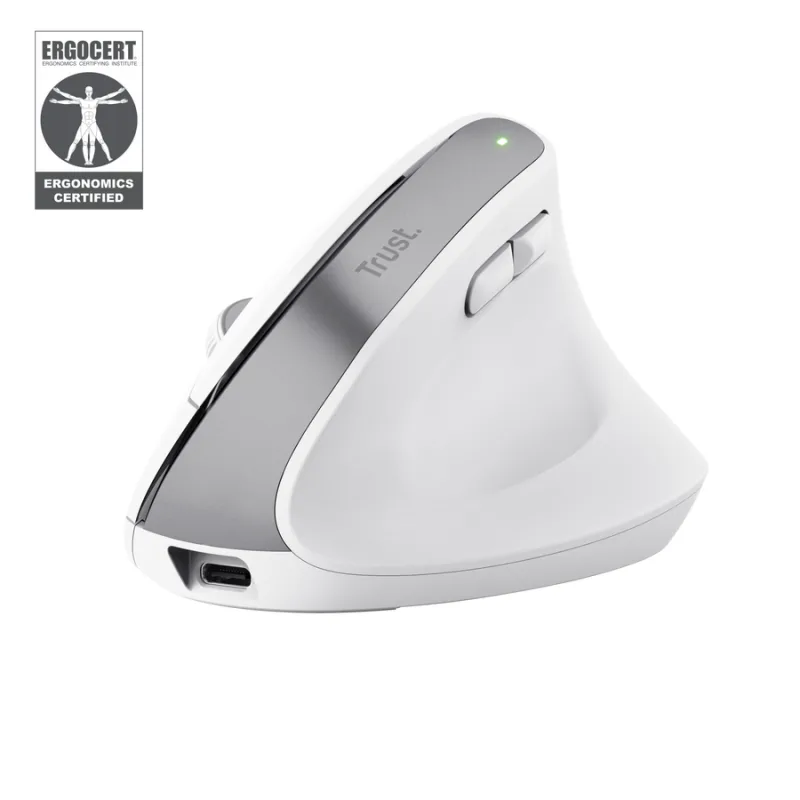 MOUSE GAMER TRUST BAYO ERGO MULTIDISPOSITIVO WIRELESS WHITE
