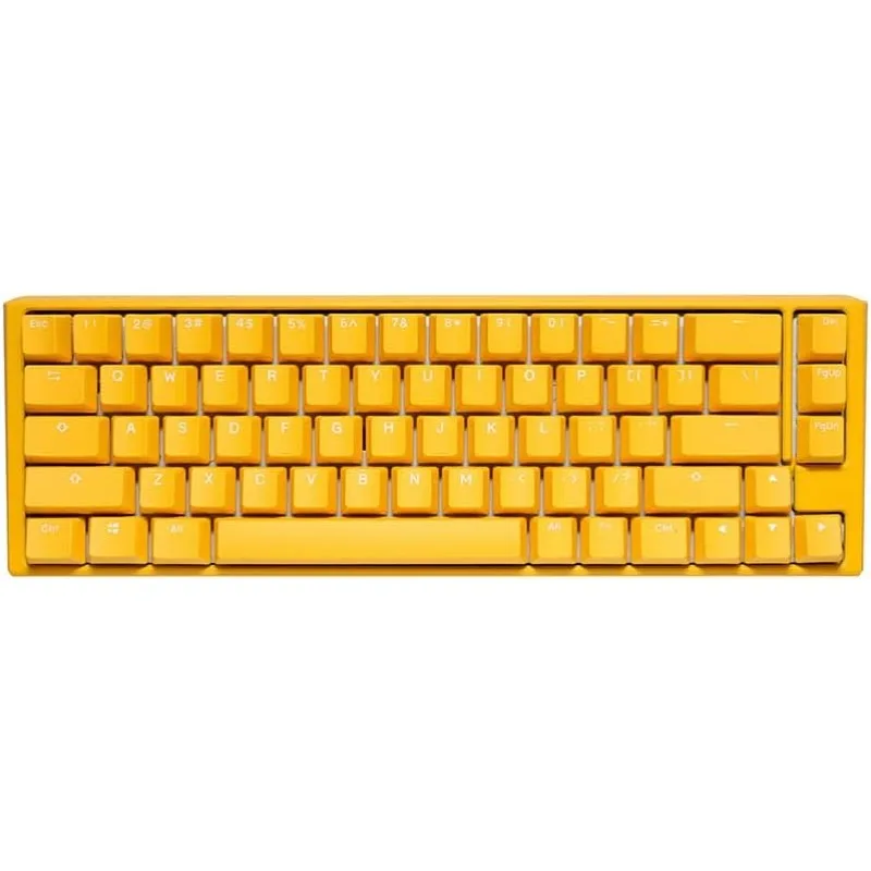 TECLADO MECANICO DUCKY ONE 3 SF Yellow SF Gaming Tastatur, RGB LED - MX-Silent-Red (US)