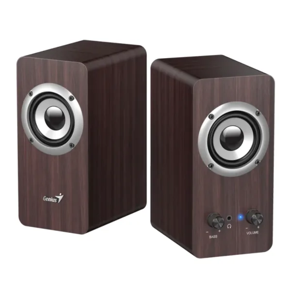 PARLANTE GENIUS SP-HF400 DARK BROWN
