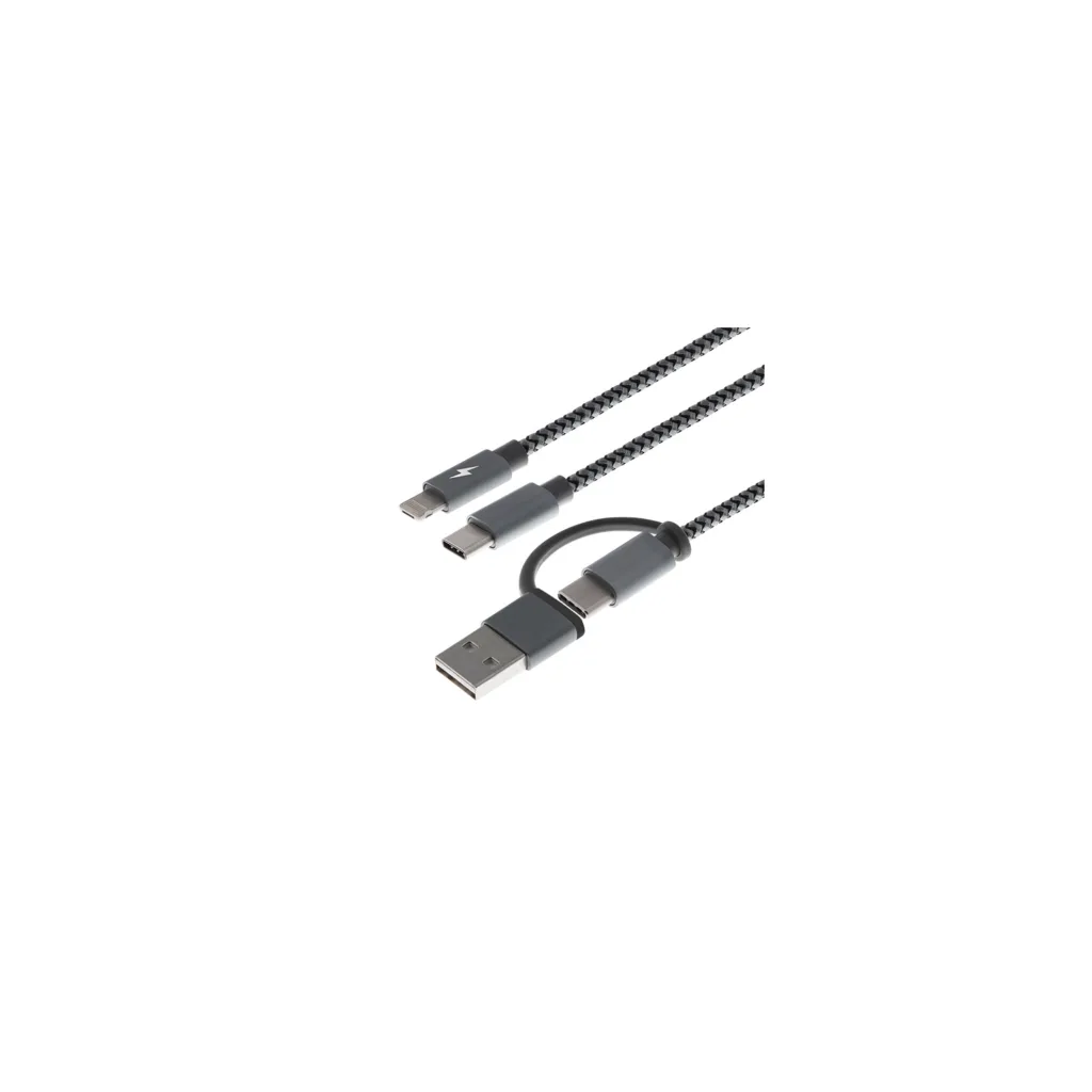 Cable multifuncional para carga 5 en 1