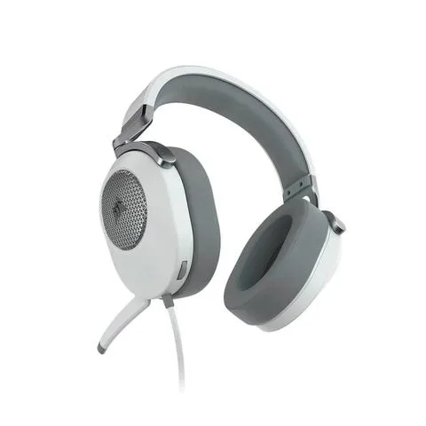 Auricular Corsair HS65 SURROUND Wired Gaming Headset Blanco