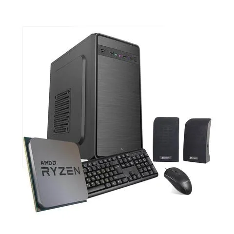 Pc Ecovision Amd Ryzen 5 5600G + 16Gb + 240Gb + 1TB