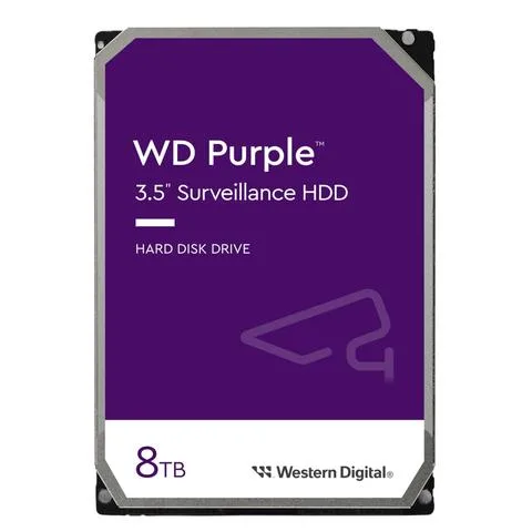 Disco Rigido Videovigilancia 8 Tb Western Digital Purple 256mb Surveillance