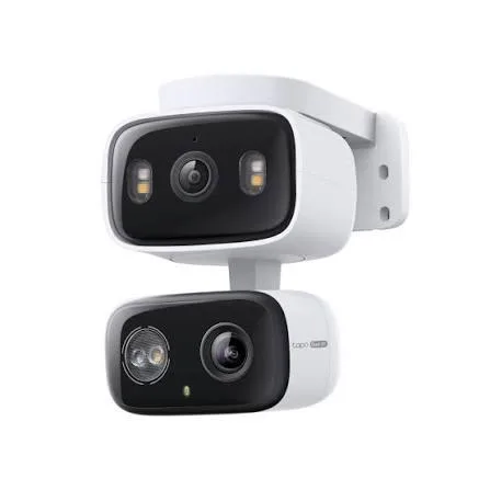 Cámara de Vigilancia Tapo 360º con Doble Lente para Interior y Exterior C246D