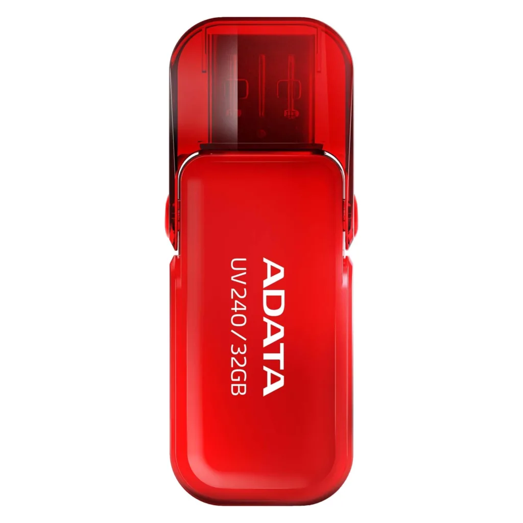 Pen Drive ADATA UV240 32GB USB 2.0 RED