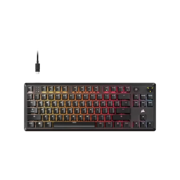 Teclado gamer CORSAIR K70 CORE TKL RGB USB
