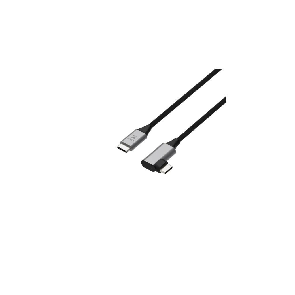 Cable Xtech USB C 2,0 macho a macho en L 3m