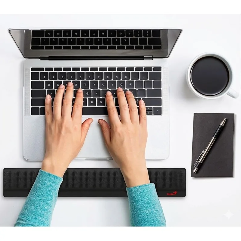 APOYA MUÑECAS PAD TECLADO GENIUS G-WP 200M VISCOELASTICO