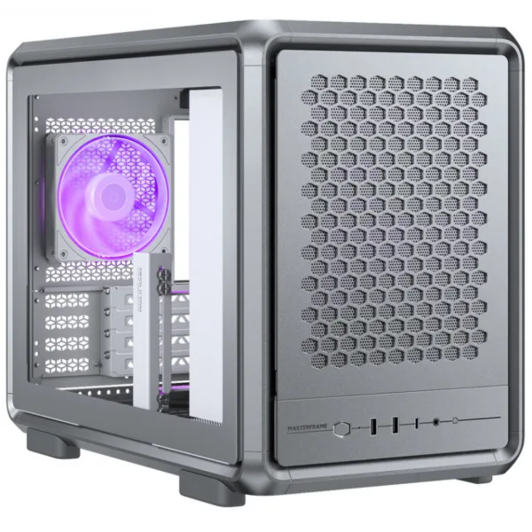 GABINETE COOLER MASTER 400 MASTER FRAME MESH SILVER