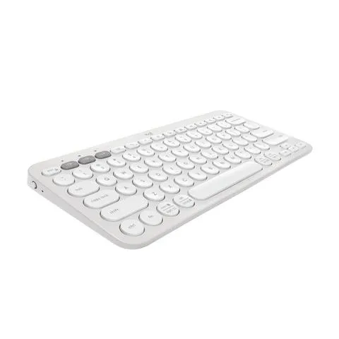 Teclado Multidispositivo Logitech Pebble Keys 2 K380S Blanco