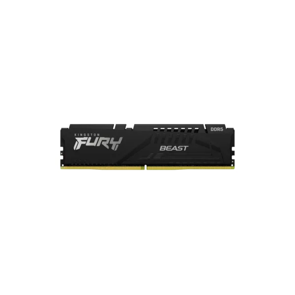 Memoria Ram UDIMM KINGSTON Fury Beast 16GB DDR5 6000MHz CL36 1.25V Single Negro
