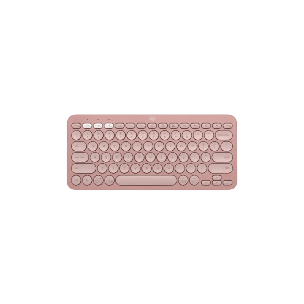 Teclado Inalámbrico Logitech Pebble 2 K380 Rosa