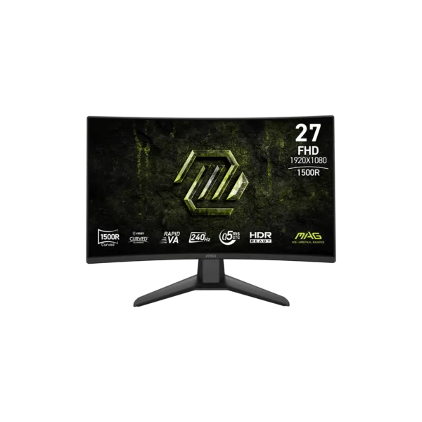 Monitor MSI MAG 274CF X24 27" VA FHD 240Hz 0.5ms Curved FICHA USA