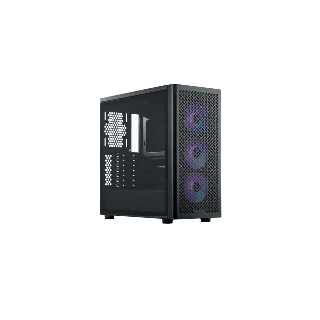 Gabinete Cooler Master Elite 502 Black 3 Fans ARGB s/fuente