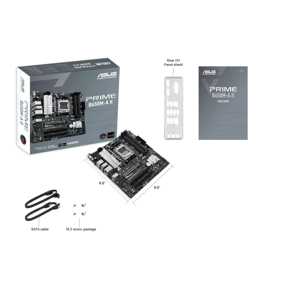 Motherboard ASUS PRIME B650M-A II AM5 DDR5