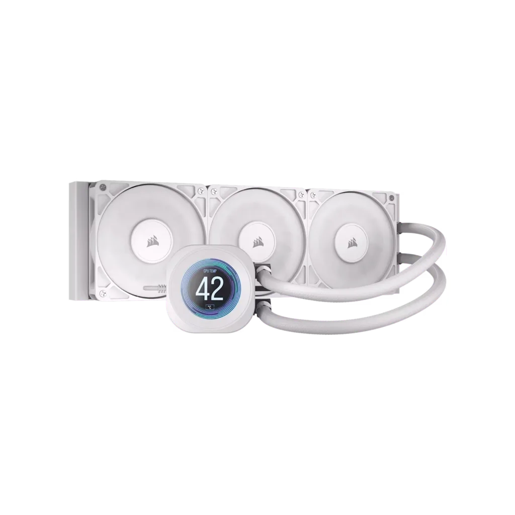 Liquid cooler CORSAIR NAUTILUS 360 RS LCD Blanco