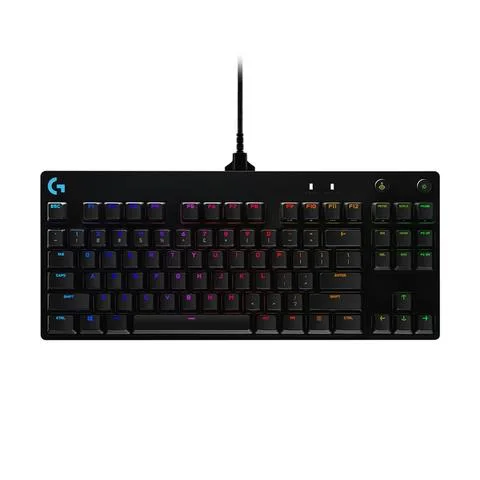 Teclado Gamer mecánico Logitech G PRO Black para gaming