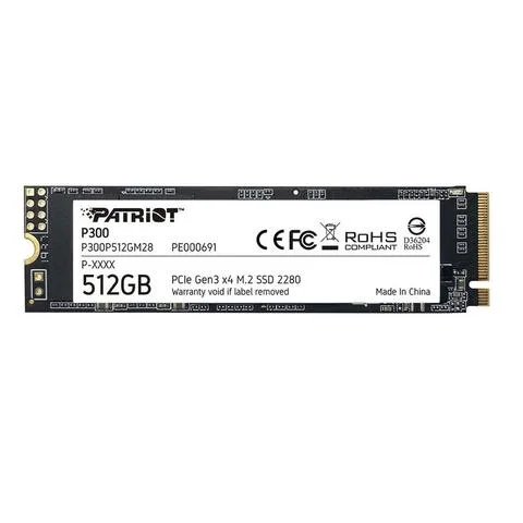 Disco Solido Ssd 512 Gb Nvme Patriot P300 P300P512GM28