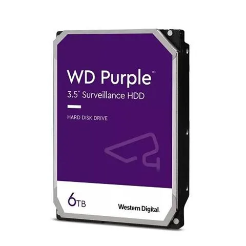 Disco Rigido Videovigilancia 6 Tb Western Digital Purple WD64PURZ