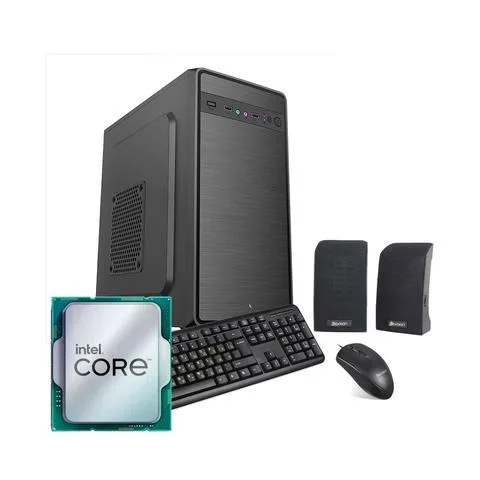 Pc Ecovision Intel I5 12400 + 8Gb + 256Gb + Monitor 19