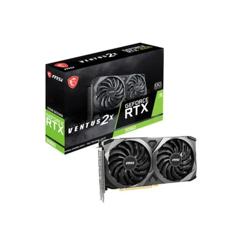Placa de Video MSI GeForce RTX 3060 12GB VENTUS 2X