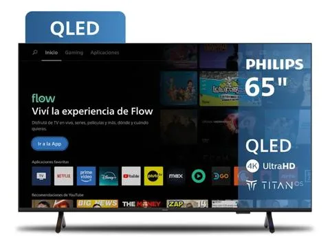 Smart TV PHILIPS 65" QLED 4K 65PQD7811/77 TITAN OS