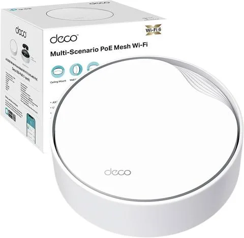 Sistema Mesh TP-Link Deco X50-PoE AX3000 (1-Pack)