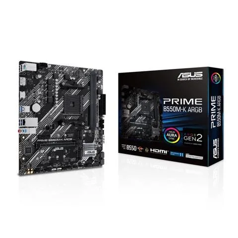 Mother Asus Prime B550M-K ARGB Socket AM4