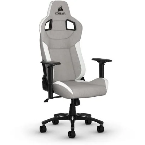 Silla Gamer Corsair T3 Rush Grey / White