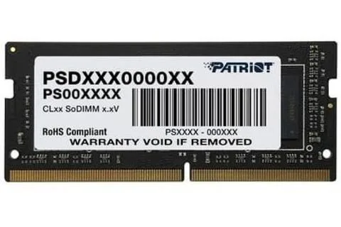 Memoria Ddr4 Sodimm 8 Gb 3200 Mhz Patriot