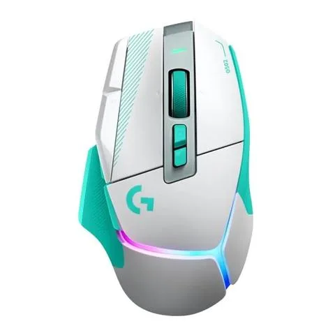 Mouse gamer inalámbrico Logitech G502 X PLUS Menta
