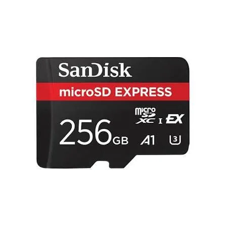 Memoria Microsd Express Sandisk 256gb 880mb/s - Outlet