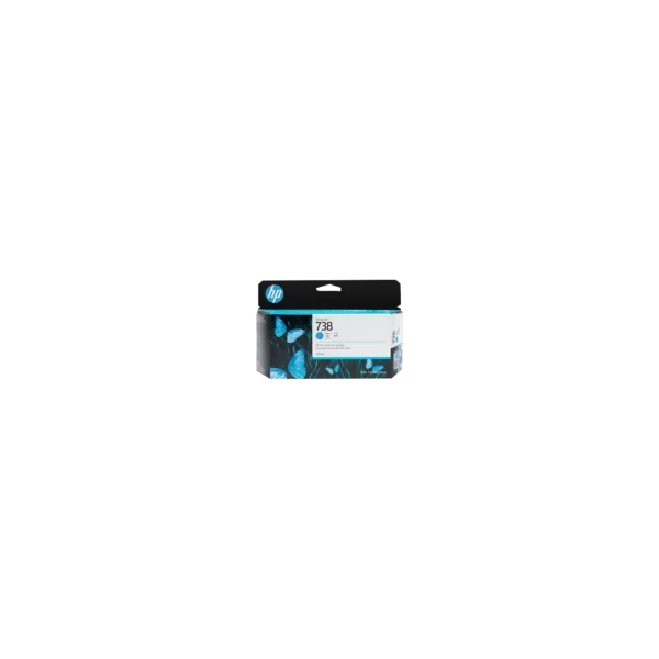 Cartucho de Tinta Plotter HP 738 Cian