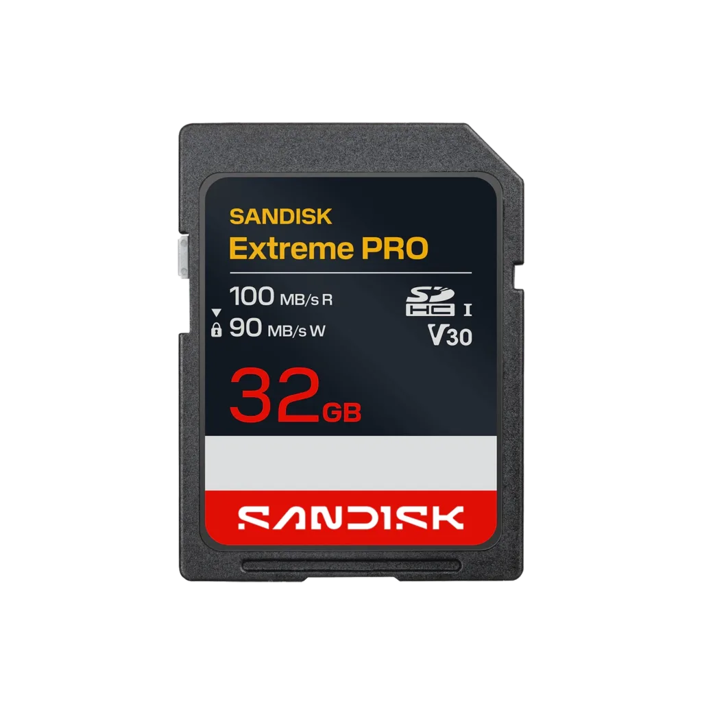 Tarjeta de Memoria SanDisk Extreme PRO SDHC 32GB UHS-I U3 V30 100MB/s